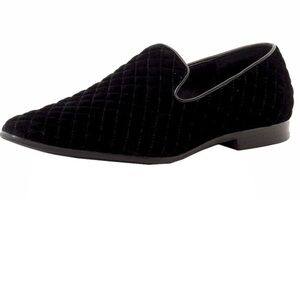 Giorgio Brutini Men's Chatwal Quilted Velvet Slip-On Loafers Shoes Sz 10.5 M